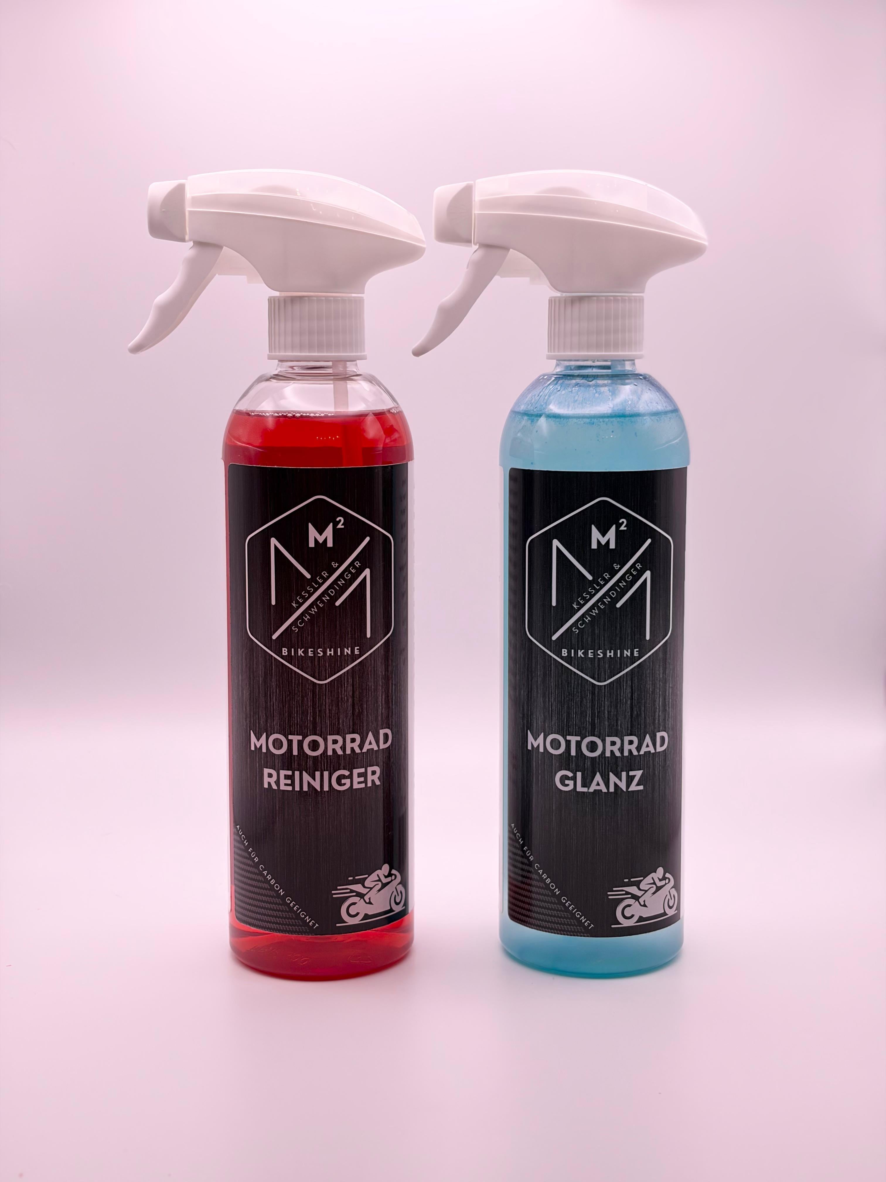 M² - Duo Paket Motorrad Reiniger / Motorrad Glanz